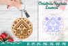 Christmas Keychain Lasercut SVG Bundle