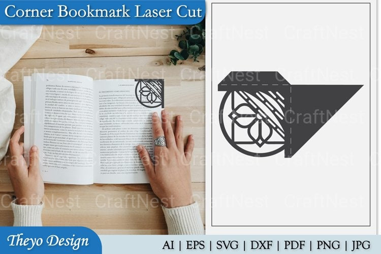 Corner Bookmark SVG Bundle