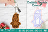 Christmas Keychain Lasercut SVG Bundle