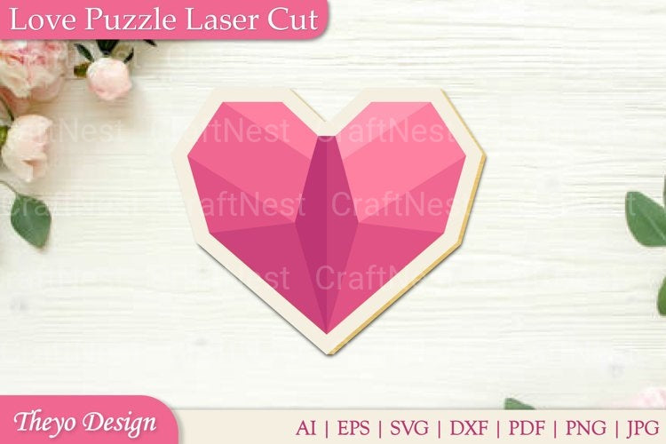 Love Puzzle SVG Bundle