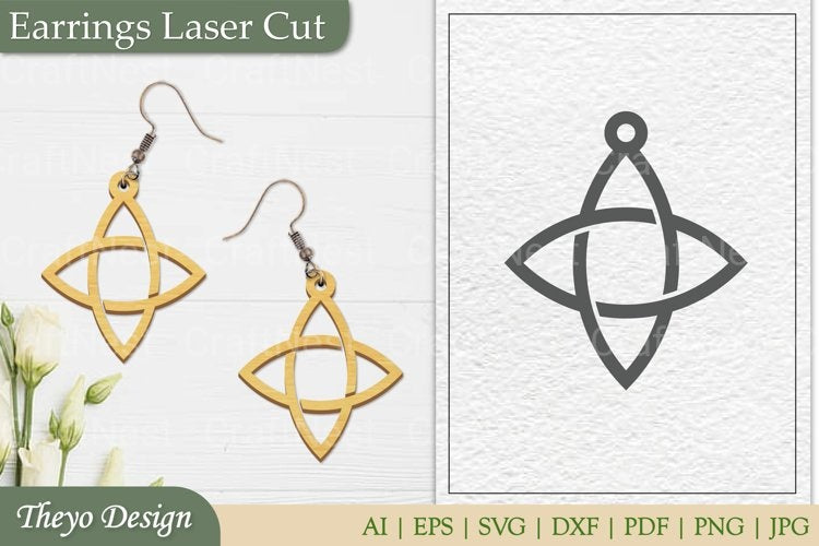 Laser Cut Earrings SVG Bundle