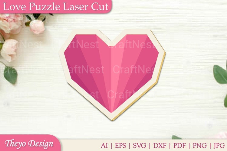 Love Puzzle SVG Bundle