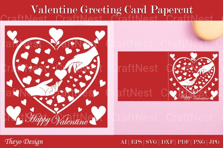 Valentine Greeting Card SVG Bundle