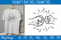 Father's Day Fist Bump SVG Bundle 3 - CraftNest - Digital Crafting and Art