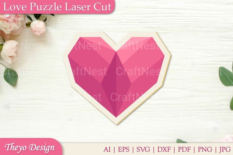 Love Puzzle SVG Bundle