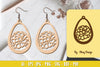 Flower Earring Laser Cut SVG Bundle