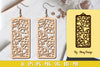 Flower Earring Laser Cut SVG Bundle