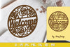 Rose Flower Welcome Sign SVG Bundle