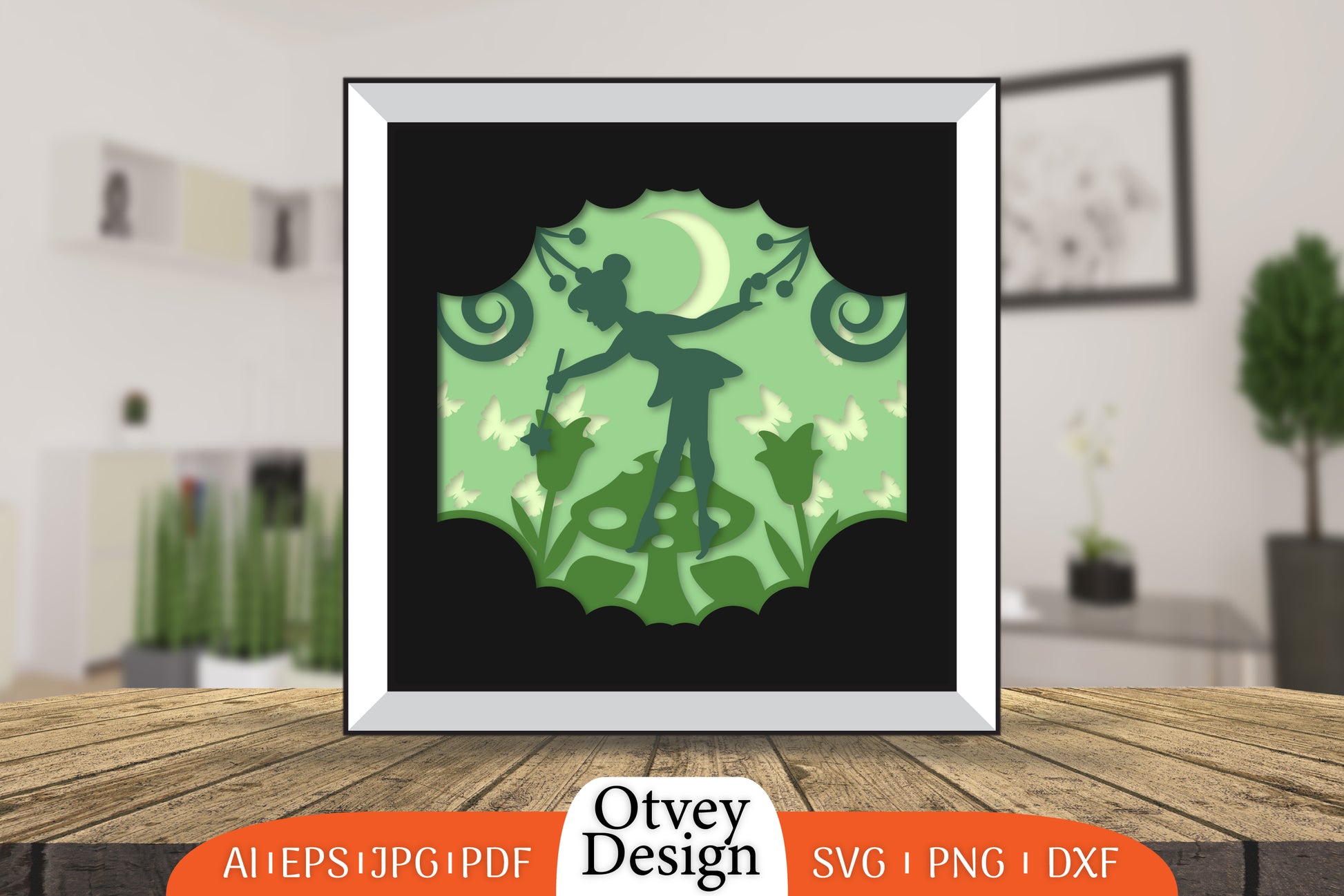 Fairy 3D Shadowbox Layered SVG Bundle 2 - CraftNest - Digital Crafting and Art