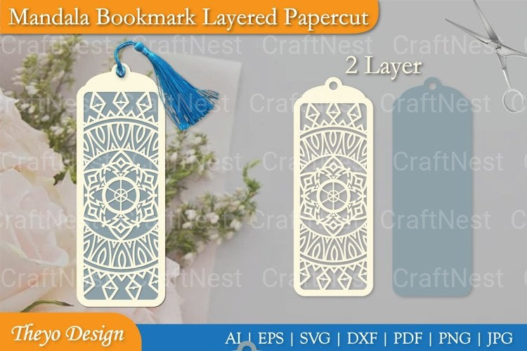 Mandala Layered Papercut SVG Bundle