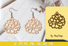 Flower Earring Laser Cut SVG Bundle