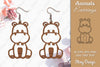 Animal Earrings SVG Bundle