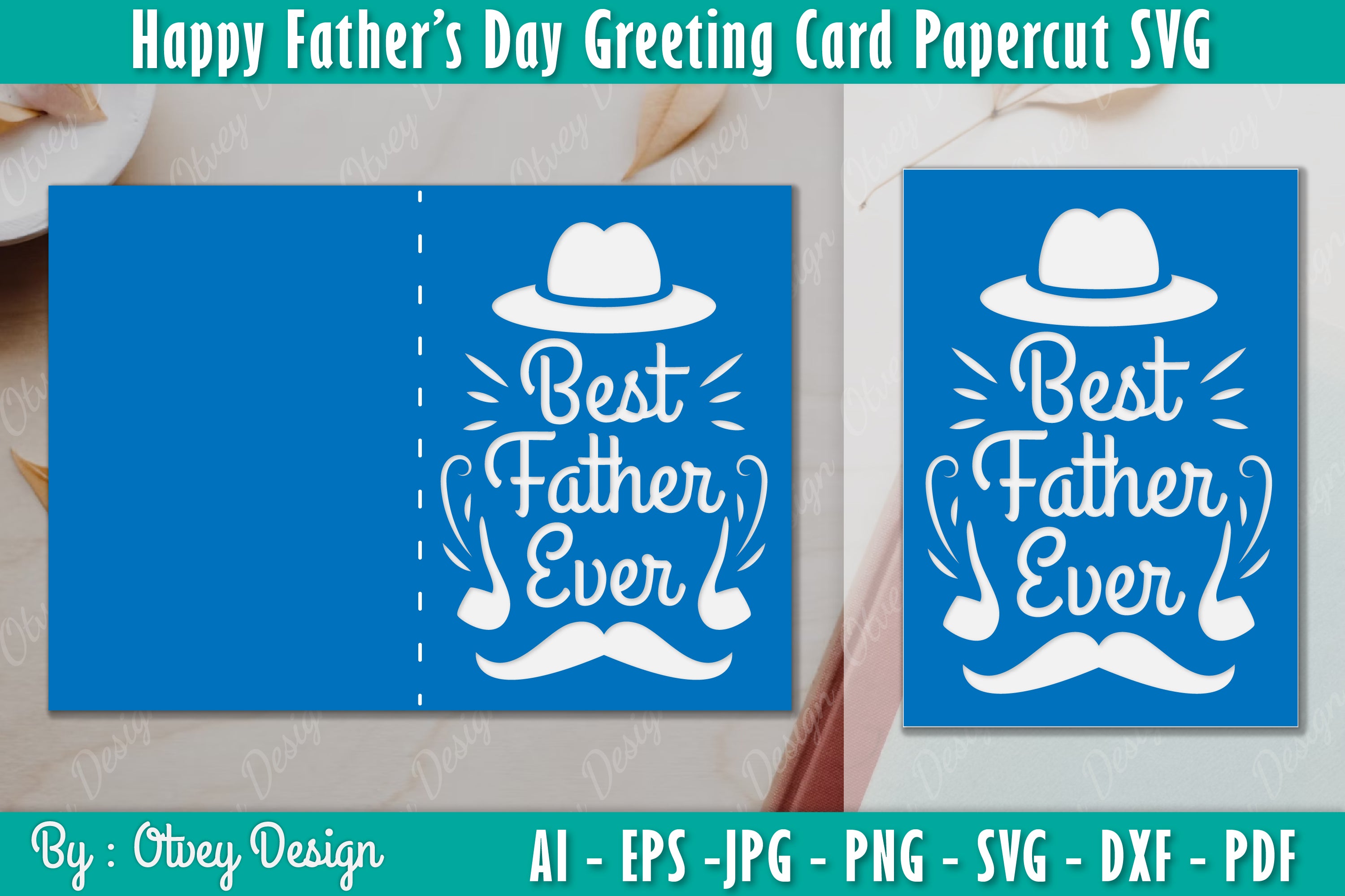 Greeting Happy Father's Day SVG Bundle 3 - CraftNest - Digital Crafting and Art