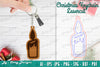 Christmas Keychain Lasercut SVG Bundle