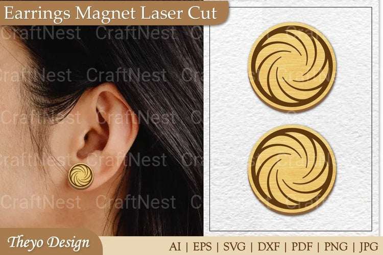 Earrings Magnet SVG Bundle