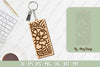 Flower Keychain Laser Cut SVG Bundle