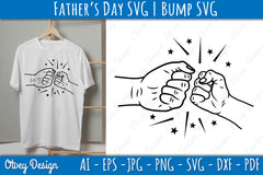 Father's Day Fist Bump SVG Bundle 7 - CraftNest - Digital Crafting and Art