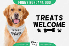 Funny Dog Bandana SVG Bundle 12 - CraftNest - Digital Crafting and Art