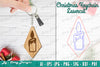 Christmas Keychain Lasercut SVG Bundle