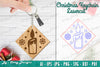 Christmas Keychain Lasercut SVG Bundle