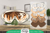 Goggles Ski Scene Layered Wall Art SVG Bundle