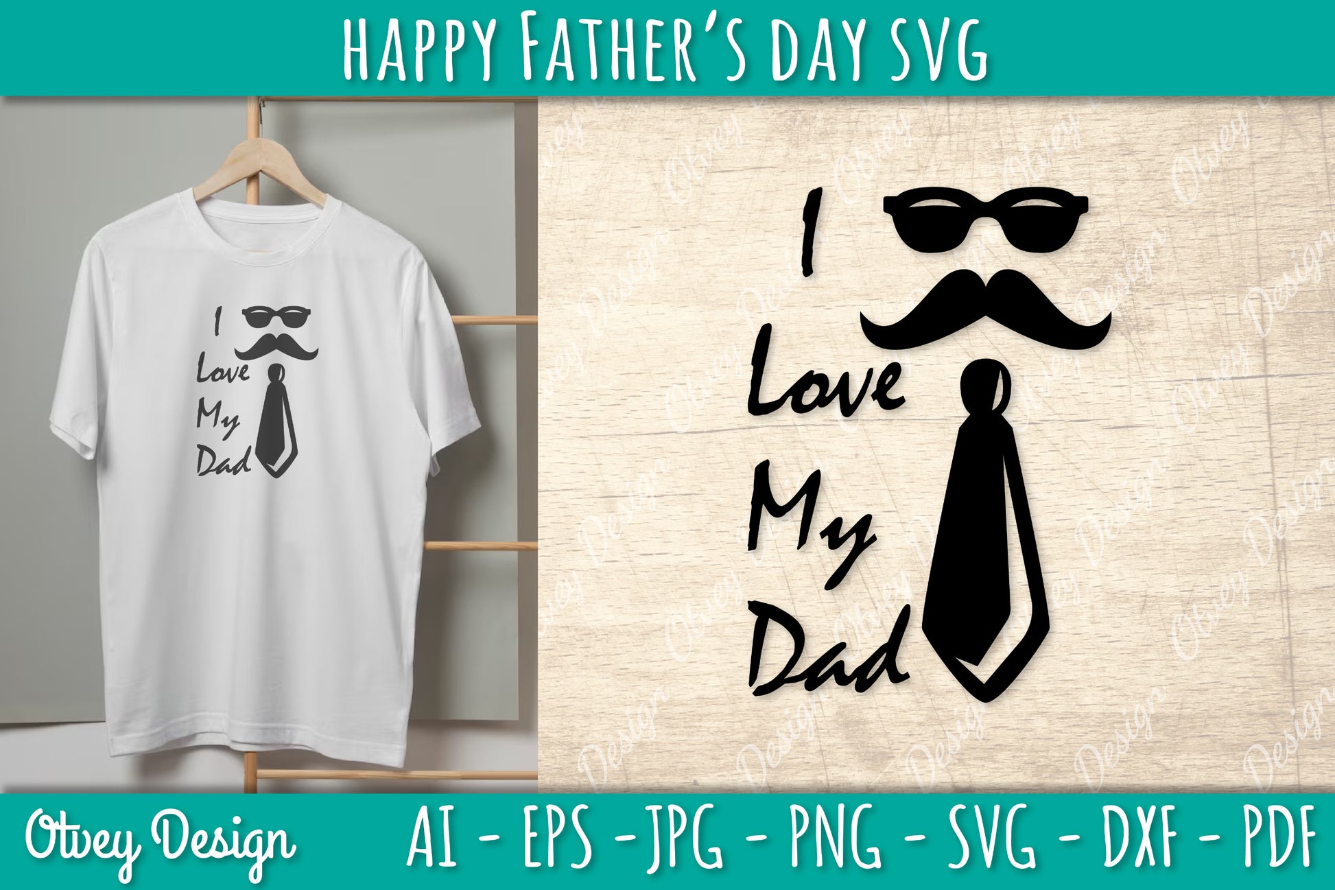 Happy Father's Day SVG Bundle 2 - CraftNest - Digital Crafting and Art