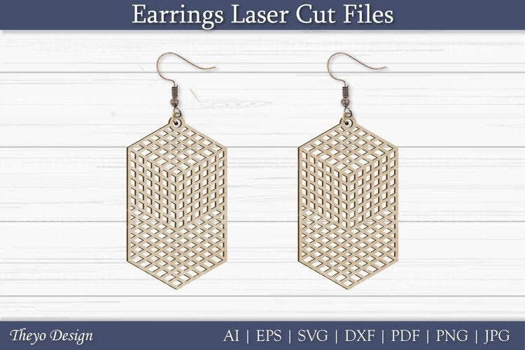 Laser Cut Earrings SVG Bundle