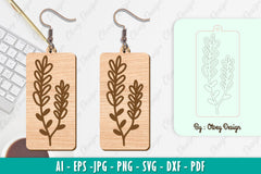 Flower Earring SVG Bundle 29 - CraftNest - Digital Crafting and Art