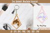 Keychain Sea Animals Laser Cut SVG Bundle