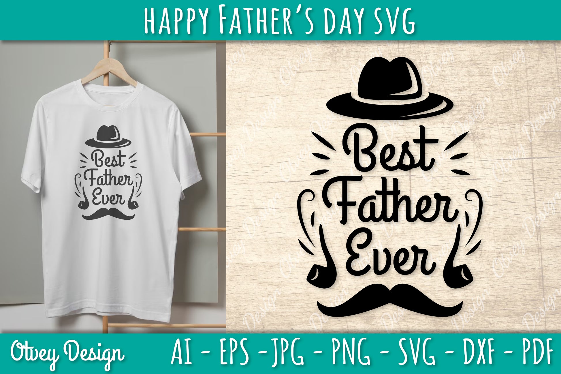 Happy Father's Day SVG Bundle 4 - CraftNest - Digital Crafting and Art