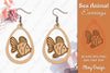 Earring Sea Animal Laser Cut SVG Bundle