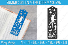Summer Beach Bookmark SVG Bundle 2 - CraftNest - Digital Crafting and Art