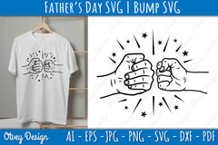 Father's Day Fist Bump SVG Bundle 1 - CraftNest - Digital Crafting and Art