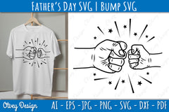 Father's Day Fist Bump SVG Bundle 5 - CraftNest - Digital Crafting and Art
