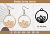 Earring Mandala SVG Bundle