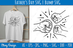 Father's Day Fist Bump SVG Bundle 4 - CraftNest - Digital Crafting and Art