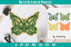 Butterfly Layered Papercut SVG Bundle