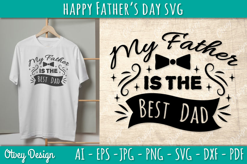 Happy Father's Day SVG Bundle 5 - CraftNest - Digital Crafting and Art