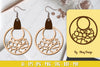Flower Earring Laser Cut SVG Bundle