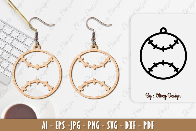 Ball Earring SVG Bundle 3 - CraftNest - Digital Crafting and Art