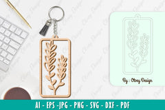 Flower Keychain SVG Bundle 5 - CraftNest - Digital Crafting and Art
