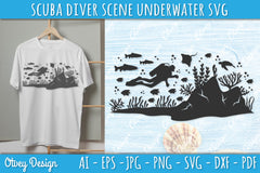 Scuba Diver Underwater World SVG Bundle 3 - CraftNest - Digital Crafting and Art