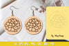 Flower Earring Laser Cut SVG Bundle