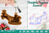 Christmas Keychain Lasercut SVG Bundle