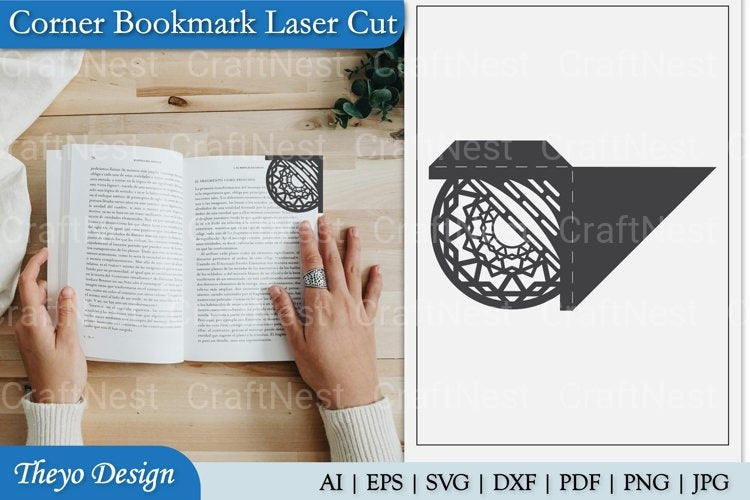 Corner Bookmark SVG Bundle