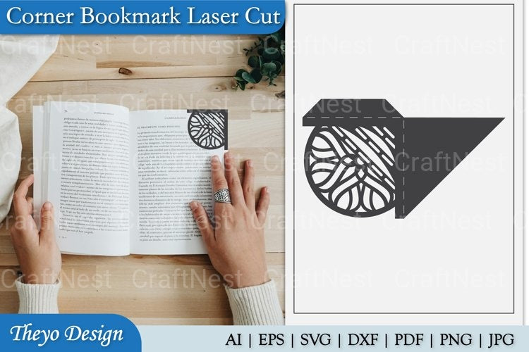 Corner Bookmark SVG Bundle