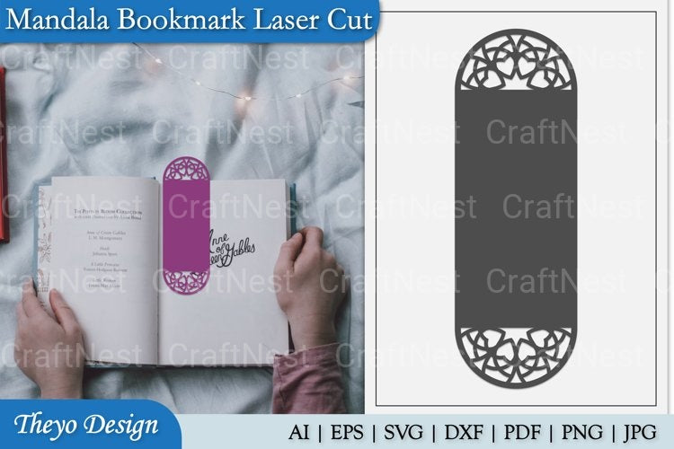 Mandala Bookmark SVG Bundle
