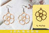 Flower Earring Laser Cut SVG Bundle