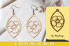 Flower Earring Laser Cut SVG Bundle