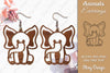 Animal Earrings SVG Bundle
